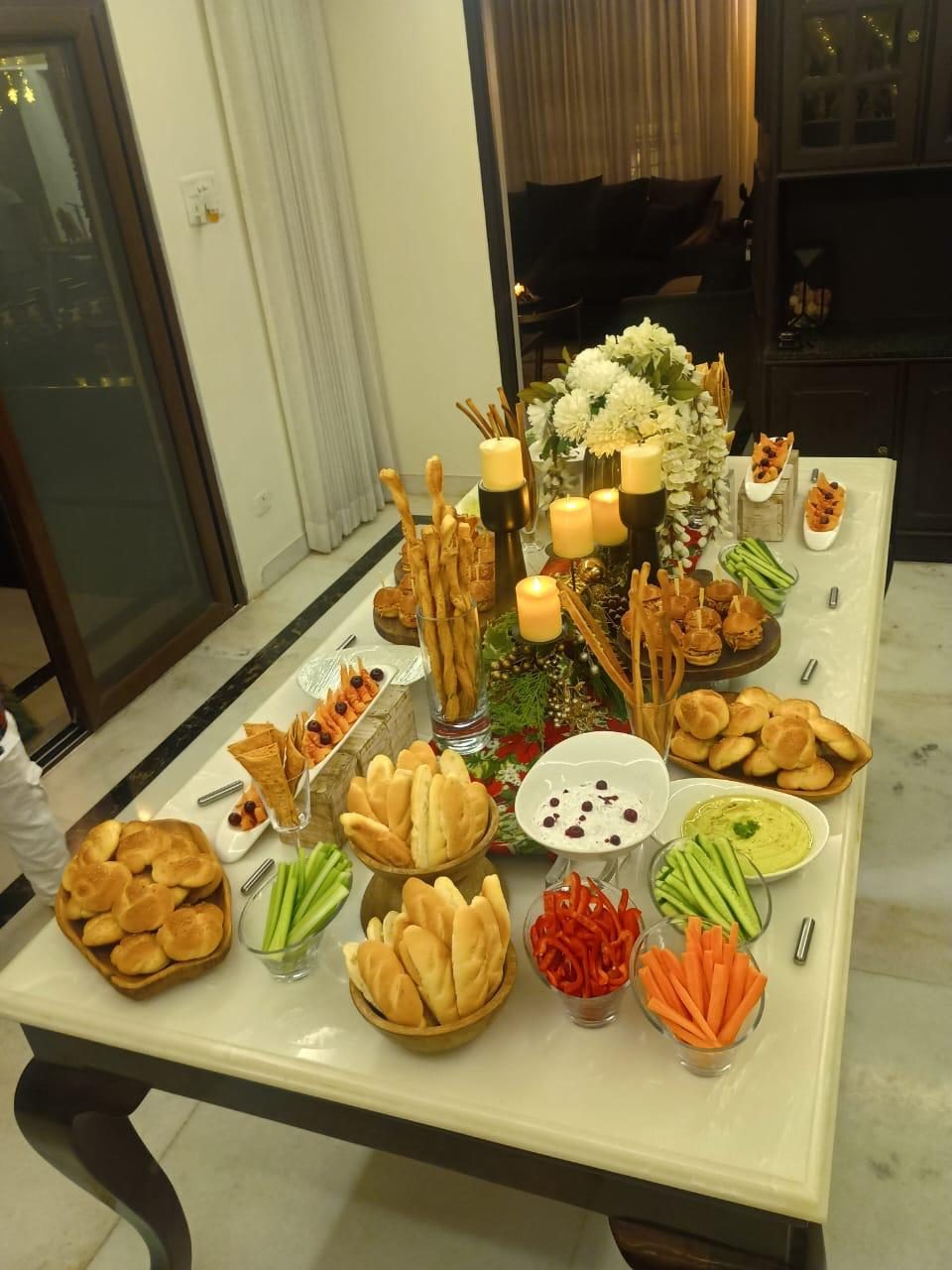 A Firo catering spread