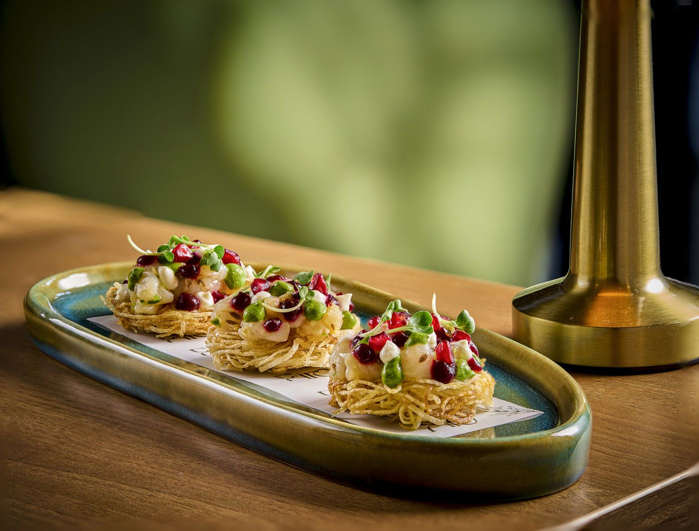 A signature plate at Firo