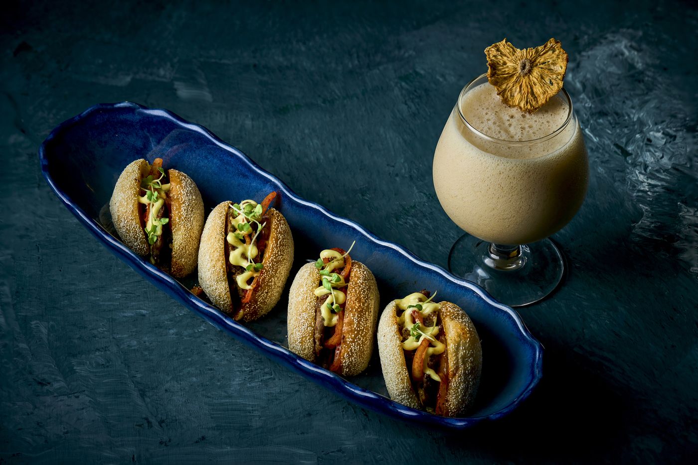 Smashed pappu sliders