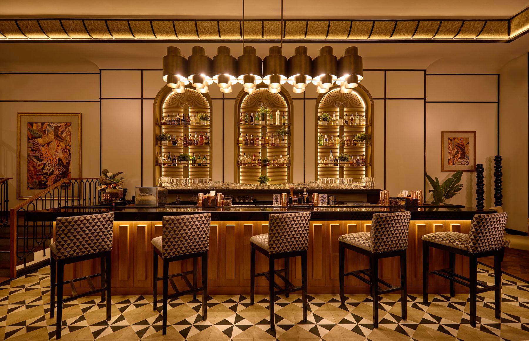 The bar at Firo